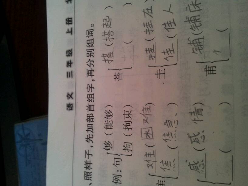 各加偏旁组词(各加偏旁组词组字有哪些)